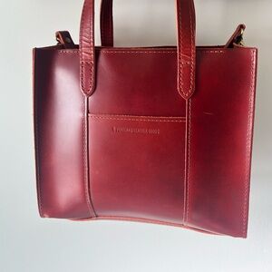 🌅Cowboy Sunset Classic Zip Lola Crossbody Tote - Portland Leather